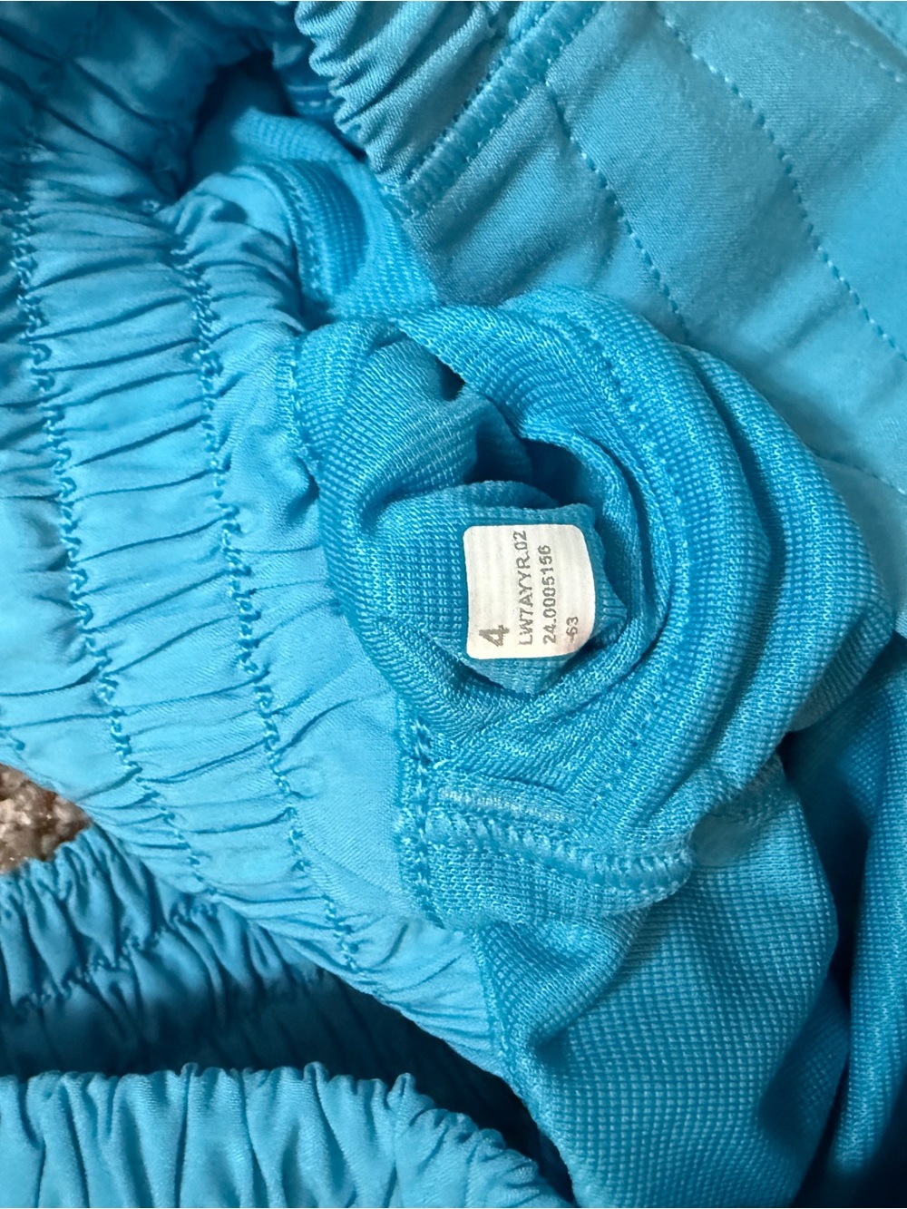 Size 4 Hotty Hot lululemon athletica Women’s Athletic Shorts - Bright Aqua Blue - Picture 4 of 4